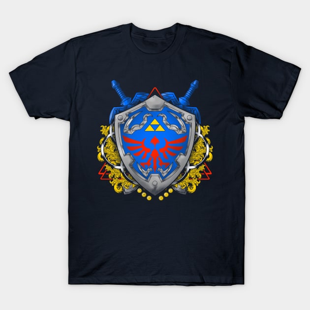 Hero's Shield T-Shirt by TeeKetch